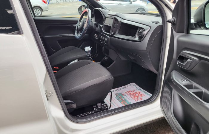 strada branca porta aberta passageiro